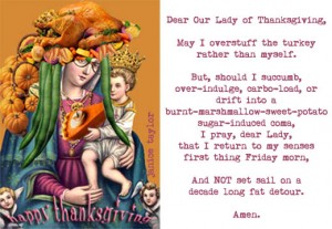 Thanksgiving prayer