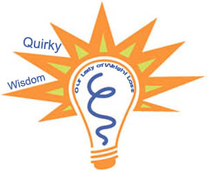 quirky wisdom lightbulb