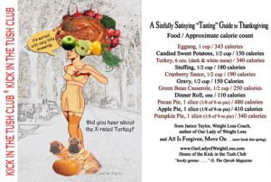 Sinfully Satisfying Thanksgiving? ~ Janice Taylor, Weight Loss Coach, Hypnotherapist, Artist, Author, Positarian